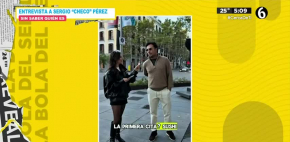 Mujer entrevista a Checo Pérez sin saber quién era