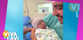 Carlos Posadas presenta a su hija Loretta