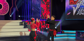 Patricio y Allyson al ritmo de Rumba