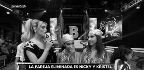 Nicky y Kristel la pareja eliminada en la Gran Final