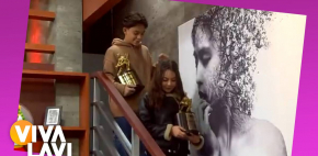 Allysson y Patricio, ganadores de 'Bailadísimo Jr', visitan el foro de Vivalavi