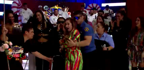 'El Polisexy' le hace sensual baile a Gina Pastor