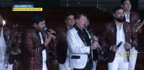 Germán Lizarraga le canta a 'La Virgen de Guadalupe' en su día