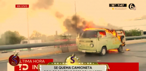 Se quema su camioneta y se presenta en 'Es Show'