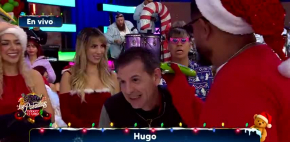 Rapan a Hugo Santos en pleno programa