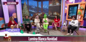 Lumina Blanca Navidad y El Grinch dejan emotivo mensaje en Chismorreo