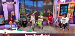 Grinch sorprende al elenco de Chismorreo con peculíares regalos