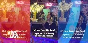 Nataly Gómez realiza baby shower y nadie asiste