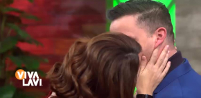 Isa Ross sorprende a Arturo De la Garza con un beso