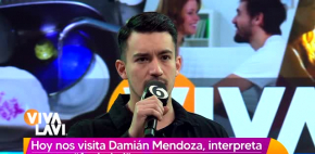 Damián Mendoza, interpreta en Vivalavi su tema 
