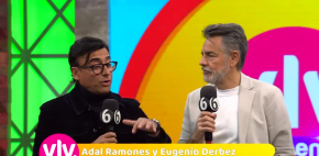 Eugenio Derbez y Adal Ramones en Vivalavi Fin de Semana