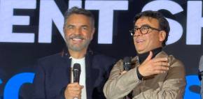 Adal Ramones y Eugenio Derbez visitan Multimedios Canal 6