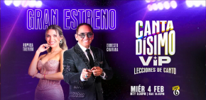 Romina Treviño la conductora de 'Cantadísimo'