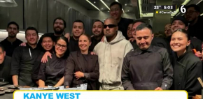 Kanye West captado en México