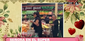 Señora confunde su carrito de súper con el de Rihanna