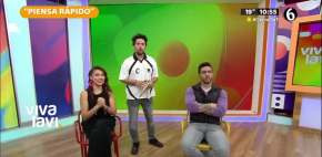 Yeka y Potro 'Caballero' se enfrentan en 'Piensa Rápido'