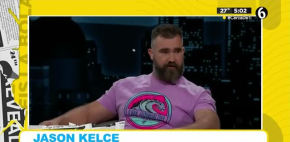 Jason Kelce se convierte en atleta olímpico