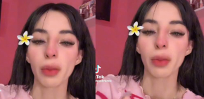 Influencer es regañada por su papá en transmisión