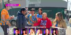 Miguel Díaz sale a las calles a pedir votos para 'Cantadísimo VIP'