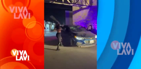 Mujer descubre a su novio saliendo de motel con otra