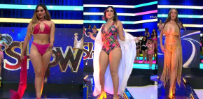 Pasarela en traje de baño de chicas de 'La Reta'