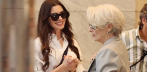 Anne Hathaway y Merly Streep bailan cumbia en CDMX