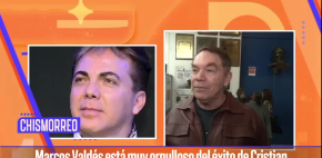 Marcos confirma que Véronica Castro si fue al concierto de Cristian Castro