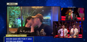 Filtran tierno beso entre Héctor y 'Todo Terreno'