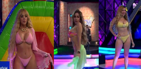 Sensual pasarela en bikini en 'Es Show'