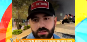 Aficionado de Irak sorprende al ayudar a vendedora de flores en Monterrey