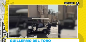 Danny DeVito y Guillermo del Toro se divirtieron como en Mario Kart