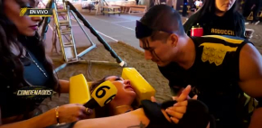 Emotivo momento entre Aleida y 'Polisexy'