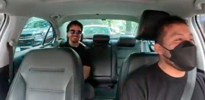 Conductor vive inesperado encuentro con Luis Fonsi