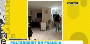 Poltergeist en Francia es captado en video