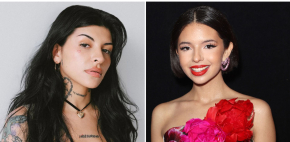 Captan a Ángela Aguilar viendo fotografía de Cazzu