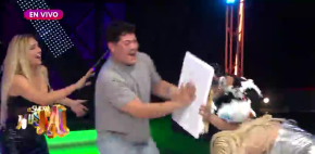 Fatal pastelazo a Jerry Hernández