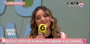 Violeta Moreno llora tras dedicarle mensaje a su mamá