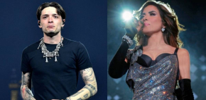 Peso Pluma recibe de invitada a Gloria Trevi en concierto en Chicago
