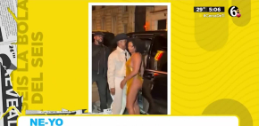 'Ne - Yo' sorprende al llegar con ¿sus novias?