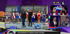Comediante se quiere pasar de listo en Aficionados