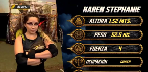 Karen Stephanie rumbo a la gran final de 'Condenados'