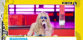 Madonna sorprende en Times Square con concierto