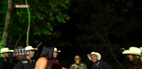 Chavana se cae al río