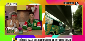 Así llegó la Selección Mexicana al estadio en CDMX