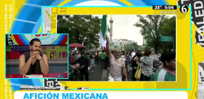 A la afición mexicana no lo detuvo la lluvia