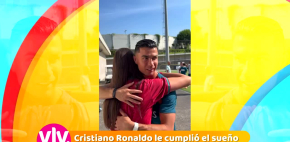 Cristiano Ronaldo le cumple el sueño a una fan