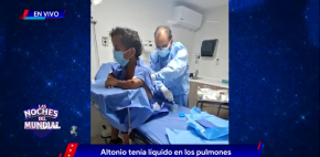 Altonio y su delicado estado de salud