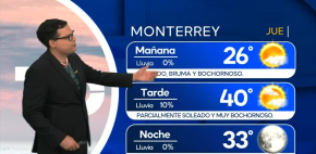 Pronóstico del tiempo para Monterrey, con Nelson Valdez - 18 de junio 2026