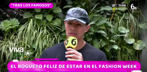 'El Bogueto' habla de su participación en el fashion week