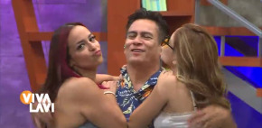 El apasionado beso de tres de Silvia de Ochoa, 'El Doc' y Natali